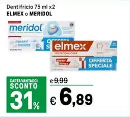 Iper La Grande Dentifricio ELMEX MERIDOL offerta