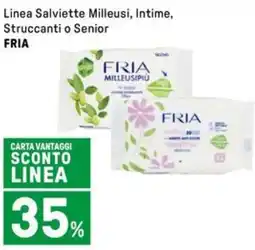 Iper La Grande Linea Salviette Milleusi, Intime, Struccanti o Senior FRIA offerta