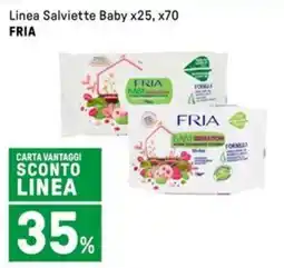 Iper La Grande Linea Salviette Baby x25, x70 FRIA offerta