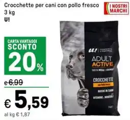 Iper La Grande Crocchette per cani con pollo fresco offerta