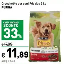 Iper La Grande Crocchette per cani FriskiesXPURINA PURINA offerta