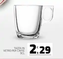 Interspar Tazza in vetro per caffe offerta