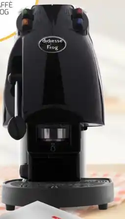 Interspar Macchina caffè a cialde frog nero didiesse offerta