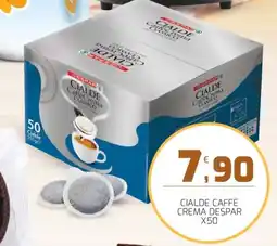 Interspar Cialde caffè crema DESPAR X50 offerta
