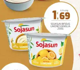 Interspar Sojasun bifidus limone/vaniglia offerta