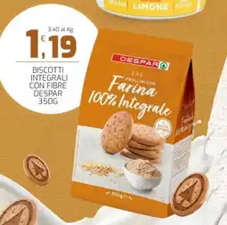 Interspar Biscotti integrali con fibre DESPAR offerta