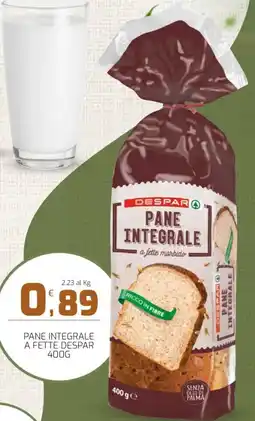 Interspar Pane integrale a fette DESPAR offerta