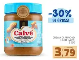 Interspar Crema di arachidi light CALVE offerta