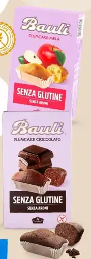 Interspar Plumcake senza glutine mela/ cioccolato BAULI offerta