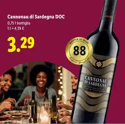Lidl Cannonau di Sardegna DOC offerta
