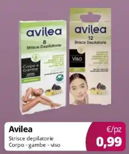 Acqua & Sapone Avilea Strisce depilatorie Corpo-gambe - viso offerta