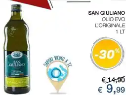 Coop Sardegna San giuliano olio evo l'originale offerta