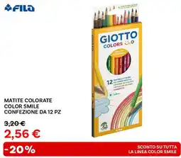 Max Factory Matite colorate color smile confezione da 12 pz offerta