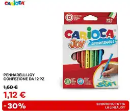 Max Factory Pennarelli joy confezione da 12 pz CARIOCA offerta