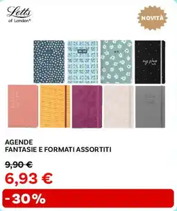 Max Factory Agende fantasie e formati assortiti Letts offerta