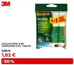 Max Factory Colla in stick 8 gr confezione 3 pz 3M offerta