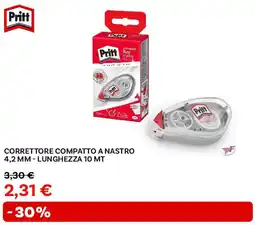 Max Factory Correttore compatto a nastro 4,2 mm-lunghezza 10 mt Pritt offerta