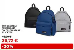 Max Factory Zaino eastpak padded colori e fantasie assortite offerta
