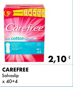 Iper Tosano CAREFREE Salvaslip x 40+4 offerta