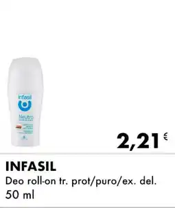 Iper Tosano INFASIL Deo roll-on tr. prot/puro/ex. del. offerta