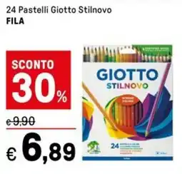 Iper La Grande 24 Pastelli Giotto Stilnovo FILA offerta
