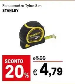Iper La Grande Flessometro Tylon 3 m STANLEY offerta