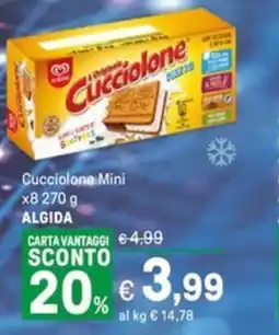 Iper La Grande Cucciolone Mini x8 ALGIDA offerta