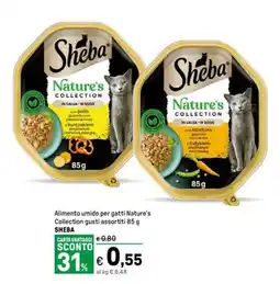 Iper La Grande Alimento umido per gatti Nature's Collection gusti assortiti SHEBA offerta