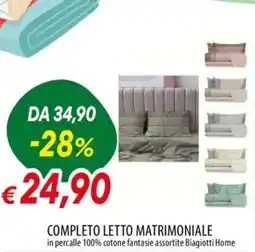 Galassia Completo letto matrimoniale offerta