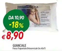 Galassia GUANCIALE Fiocco Trapuntato Ortocervicale offerta