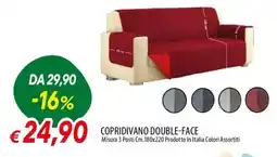 Galassia Copridivano double-face offerta