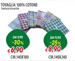 Galassia Tovaglia 100% cotone offerta