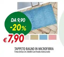 Galassia Tappeto bagno in microfibra offerta