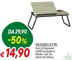 Galassia Vassoio letto offerta