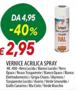Galassia Vernice acrilica spray offerta