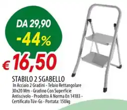 Galassia Stabilo 2 sgabello offerta