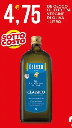 Vantaggio Cash&Carry Dececco olio extra vergine di oliva offerta