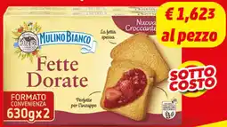 Vantaggio Cash&Carry Mulino bianco fette biscottate dorate offerta