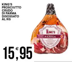 Vantaggio Cash&Carry King's prosciutto crudo di parma disossato offerta