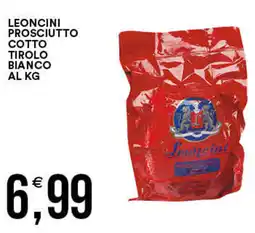Vantaggio Cash&Carry Leoncini prosciutto cotto tirolo bianco offerta
