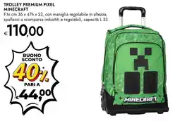 Bennet Trolley premium pixel MINECRAFT offerta