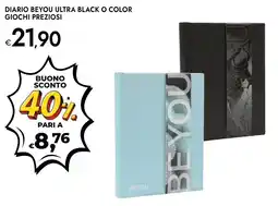 Bennet Diario beyou ultra black o color giochi preziosi offerta