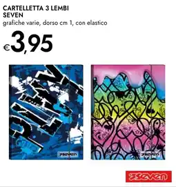 Bennet Cartelletta 3 lembi SEVEN offerta