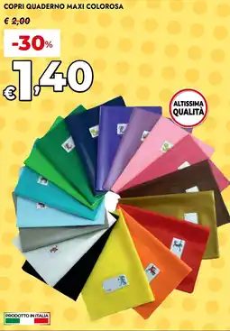 Bennet Copri quaderno maxi colorosa offerta