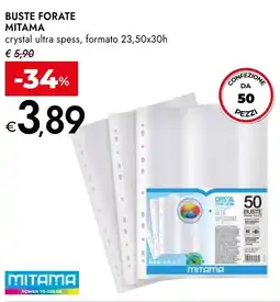 Bennet Buste forate MITAMA offerta