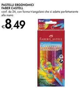 Bennet Pastelli ergonomici FABER CASTELL offerta