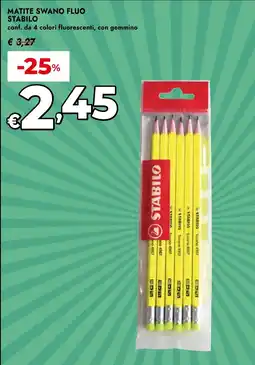 Bennet Matite swano fluo STABILO offerta