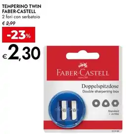 Bennet Temperino twin FABER-CASTELL offerta