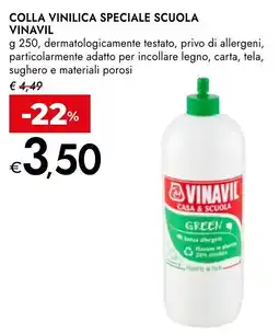 Bennet Colla vinilica speciale scuola VINAVIL offerta