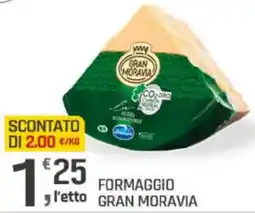 Supermercati Dok Formaggio GRAN MORAVIA offerta